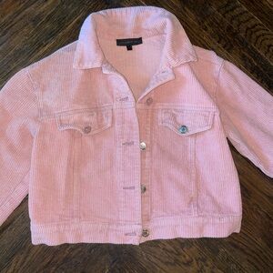 Pink Corduroy Jacket